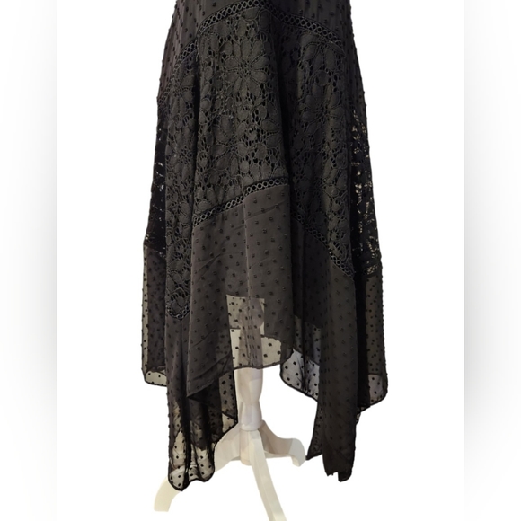 Black Cotton Dress - Picture 4 of 7